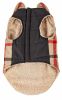 Pet Life 'Allegiance' Classical Plaided Insulated Dog Coat Jacket